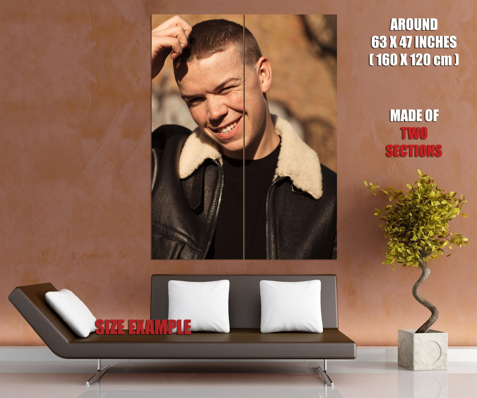 V8352 Will Poulter Smile Funny Portrait Star Photo Actor WALL POSTER PRINT AU - Bild 13 von 13