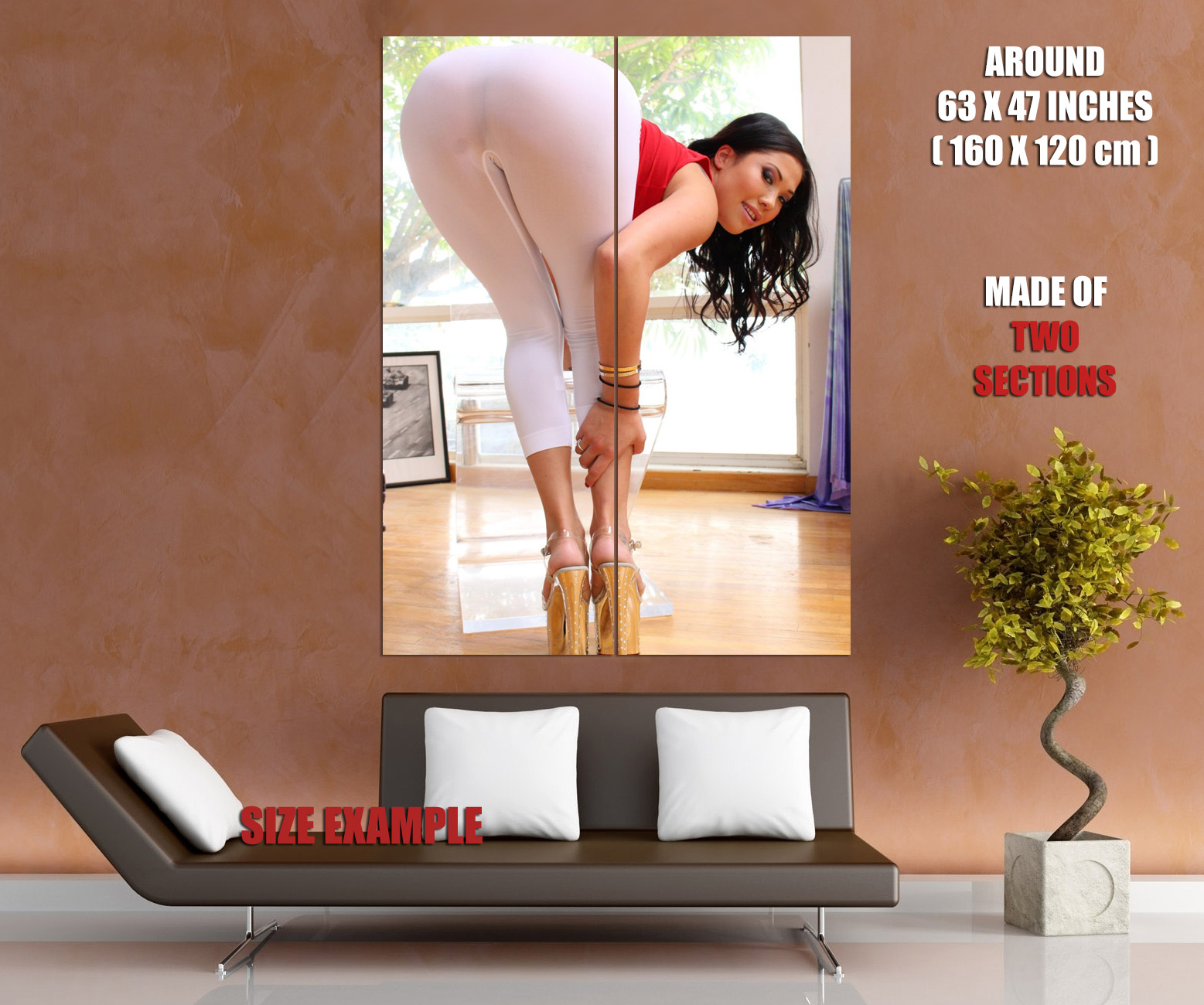 V8843 London Keyes Cool Girl Morena Sexy Modelo Gran Culo PÓSTER DE PARED IMPRESIÓN UK - Imagen 12 de 13