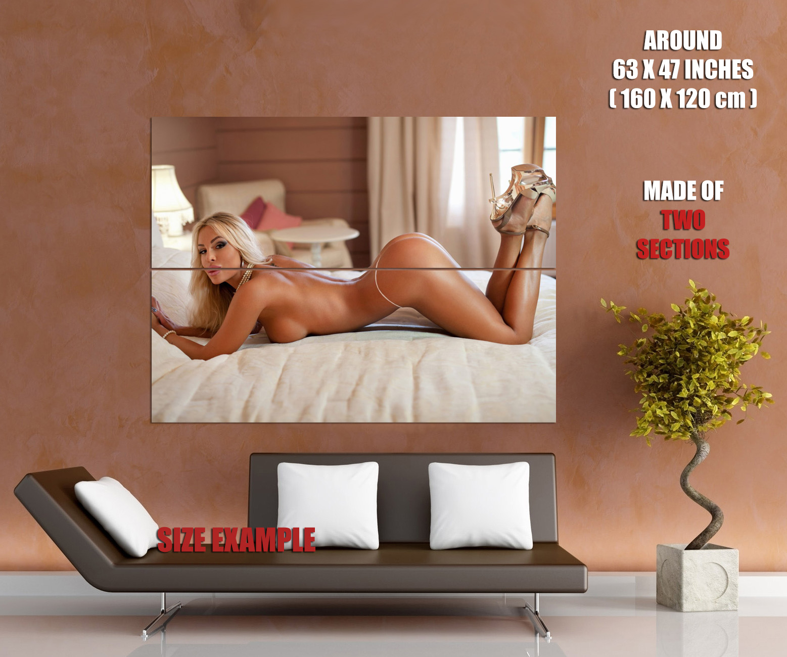 V8846 María Desnuda Cuerpo Desnudo Sexy Bebé Pose Butt Lo último Modelo PÓSTER DE PARED IMPRESIÓN REINO UNIDO - Imagen 12 de 13