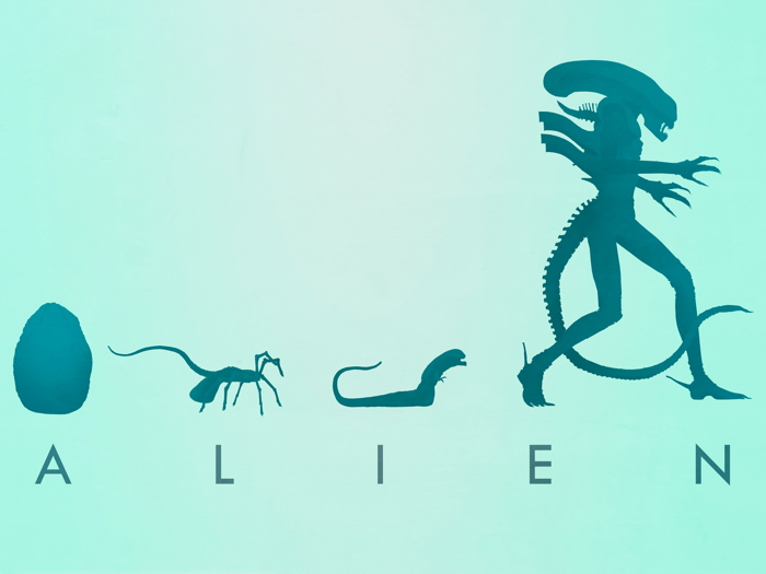 V1011 ALIEN EVOLUTION Egg Facehugger Sci Fi Movie Decor WALL POSTER V1011 ALIEN EVOLUTION Egg Facehugger Sci Fi Movie Decor WALL POSTER