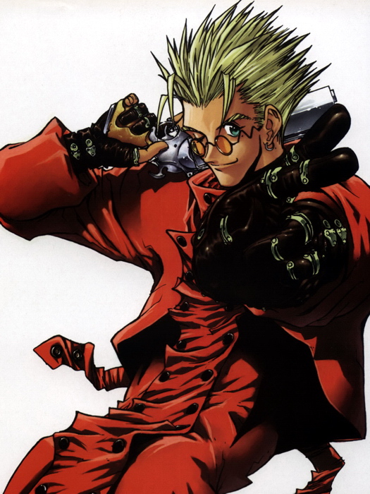 V2265 Trigun Vash The Stampede Painting Anime Manga Art Decor WALL POSTER PRINT