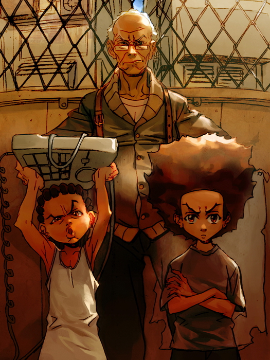 V3254 The Boondocks Anime Tv Series Art Decor WALL POSTER PRINT CA