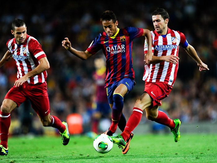 V4333 Neymar Jr Dribbling FC Awesome Football Decor WALL POSTER PRINT UK - Picture 8 of 13