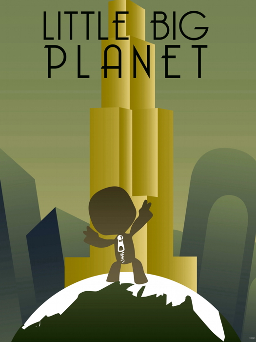 V5393 Little Big Planet Video Game Decor WALL POSTER PRINT CA