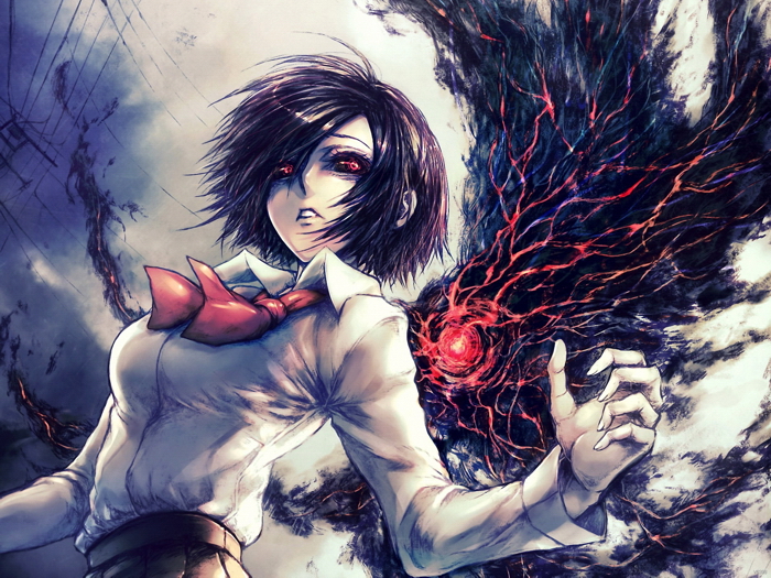 V6398 Tokyo Ghoul belle anime manga art déco AFFICHE MURALE IMPRESSION - Photo 8 sur 13