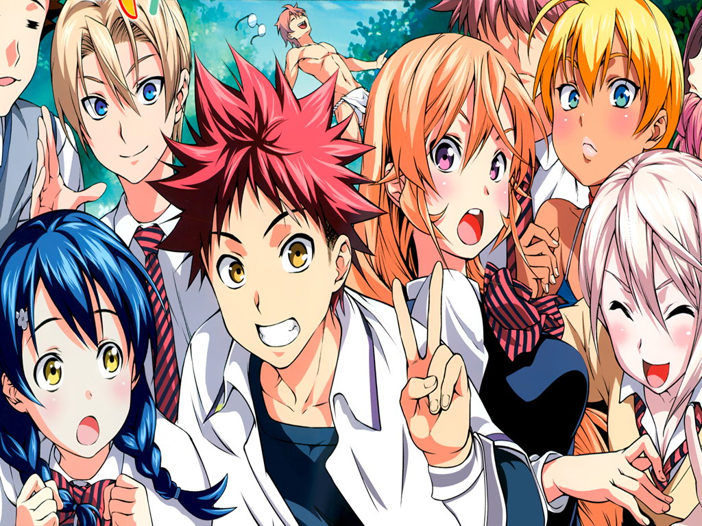 V7450 Shokugeki No Souma San No Sara All Characters Anime WALL POSTER PRINT CA