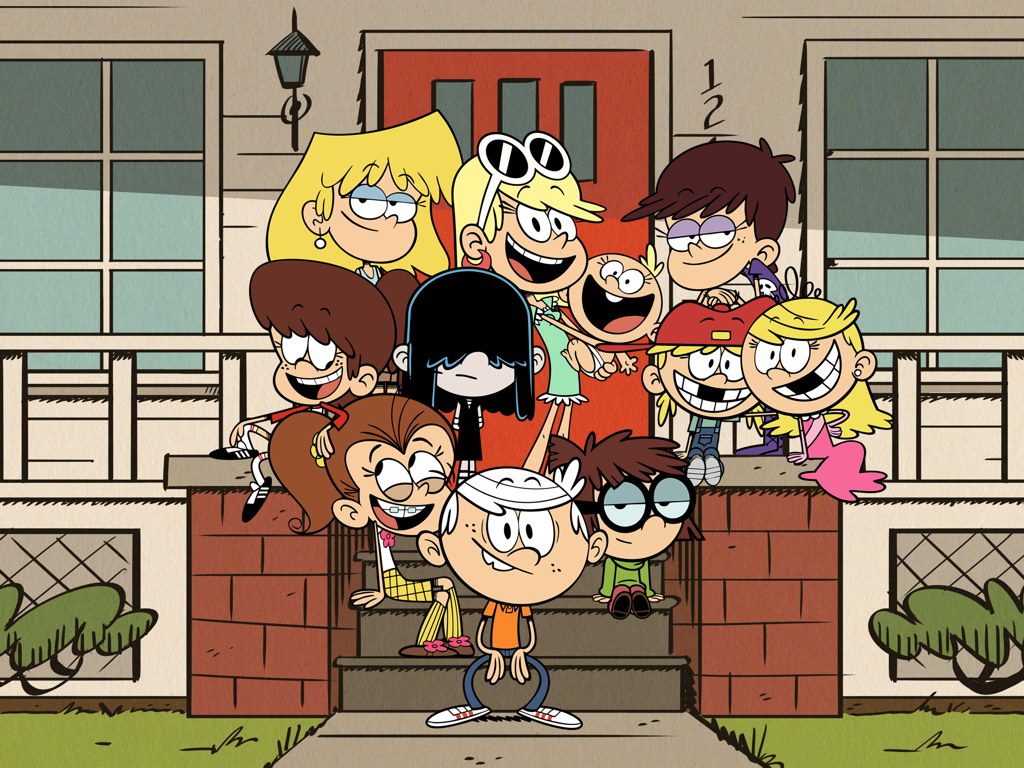 V8088 THE LOUD House Characters Cartoon Kids Cool Art Decor WALL POSTER