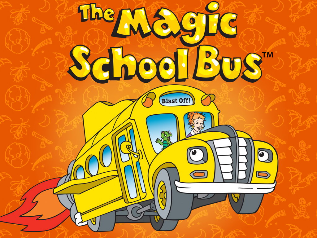 V8089 The Magic School Bus Characters Cartoon For Kids Art WALL POSTER PRINT - Picture 8 of 13