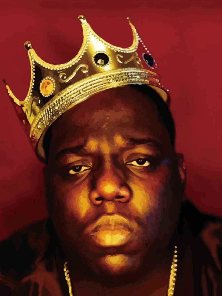 V8944 Biggie Smalls Notorious GRAN PREMIUM Crown Rap King PÓSTER DE PARED IMPRESIÓN UK - Imagen 8 de 13